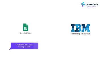 TeamOne   Create TM1 dimensions in Google Sheets