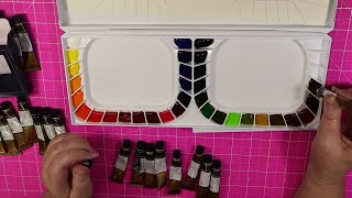 Unlocking The Secrets Of A Glamorous Watercolor Palette - Mission Gold Professional Pallet Setup