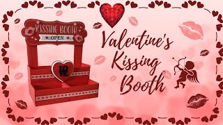 Dollartree Valentine's Day Kissing Booth Diy👄