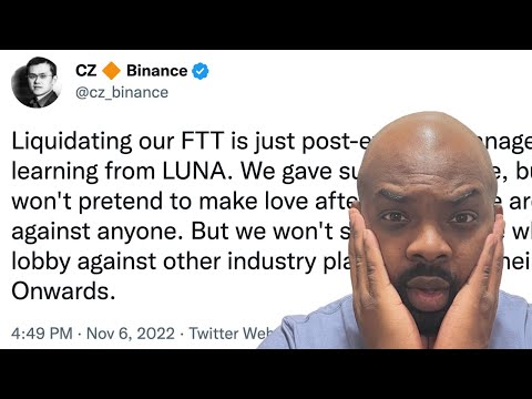Crypto Drama Between FTX CEO And Binance CEO | Binance Sells 500 Million Of FTX