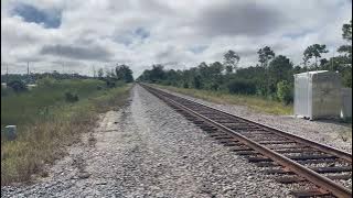 Amtrak Silver Meteor Screaming By at 79MPH