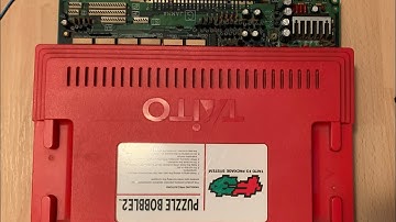 Puzzle Bobble 2 - Attract mode - Taito F3 - real hardware