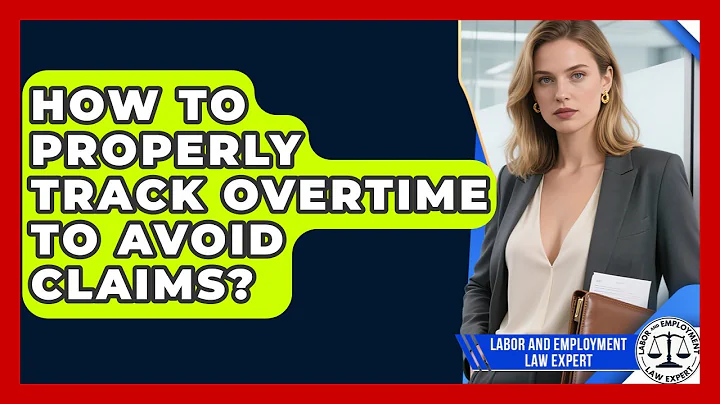 How To Properly Track Overtime To Avoid Claims? - Labor and Employment Law Expert