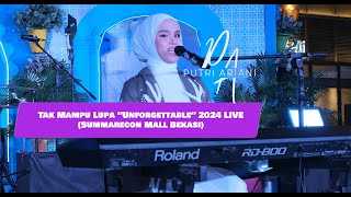 Putri Ariani - Tak Mampu Lupa 'Unforgettable' LIVE 2024 (English Subtitle) @putriarianiofficial