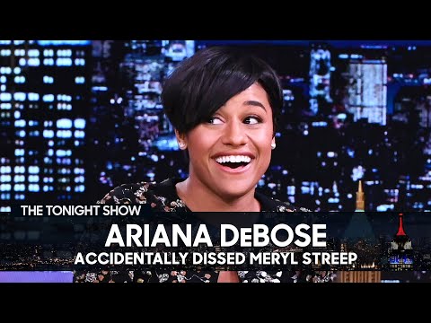 Ariana DeBose Accidentally Dissed Meryl Streep While Filming The Prom | The Tonight Show