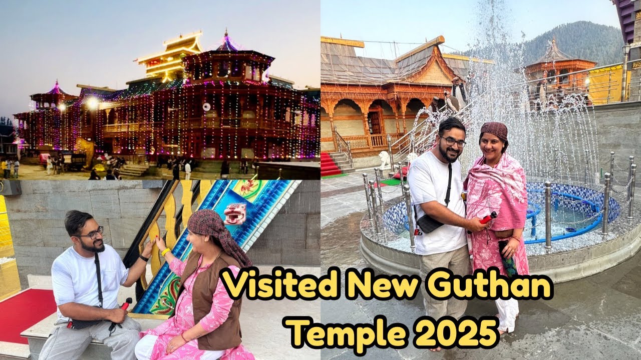 Guthan Temple ki New Construction & Decoration Dikahyi 😍🙂 || Kaafi Acha hua hai Intzaam