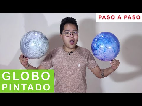 ✅ GLOBO BURBUJA PINTADO 🎈 paso a paso