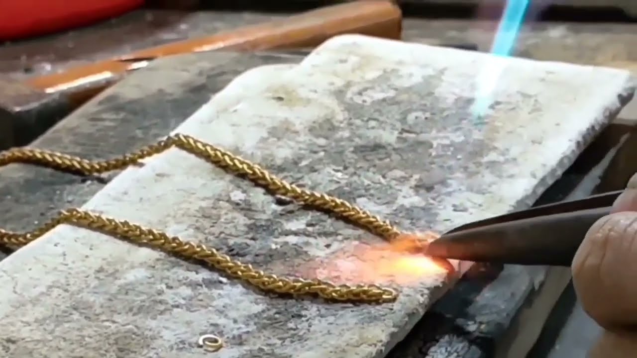 How to make beautiful necklace | handmade jewelry | big chain
