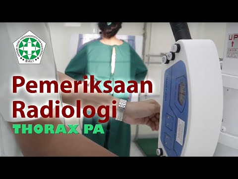 Simulasi Pemeriksaan Radiologi (Thorax PA)