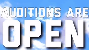 Collab auditions open