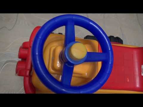 Транспорт для детей. Детский автомобиль ДЖИП. Модернизация бюджетной качественной машины - каталки.