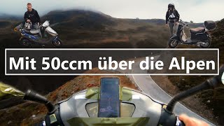 500 km Roller über die Alpen | 50 ccm | MünchenVenedig | Reisedoku