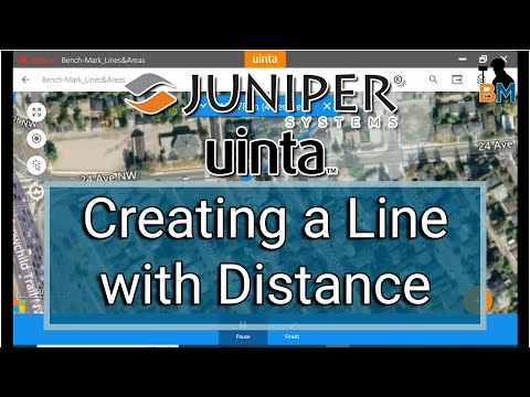 Juniper Uinta: Creating an Auto Line by Distance | Bench Mark