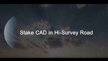 Hi-Target V200, Stake CAD in Hi-Survey Road Increasingly Simplify Your Process