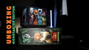 UNBOXING DICE THRONE Outcasts & Adventures - KICKSTARTER EDITION