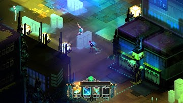 Transistor - Part 1: QVC Terminal: "Goldwalk Offline" Post Comment, Creep 2.0 Crash + Load Combat