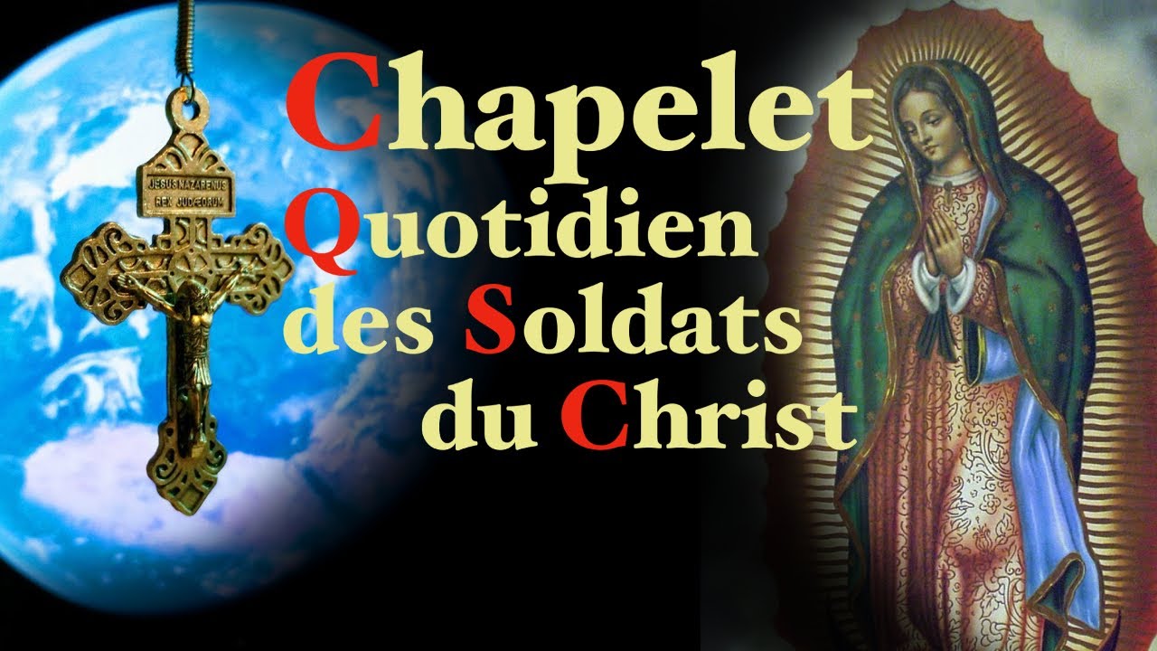 Chapelet quotidien et prières du mercredi 25 avril 2018, mystères