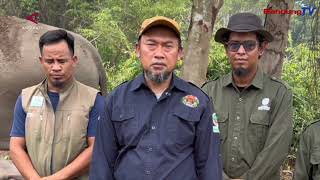 SEEKOR ANAK GAJAH JANTAN LAHIR DI TAMAN NASIONAL TESSO NILO
