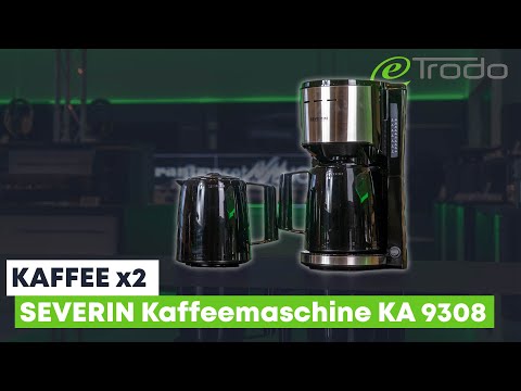 Heute zeigen wir euch die SEVERIN Kaffeemaschine KA 9308 mit 2 Thermokannen.Klassisch, einfach, gut! Und das mal 2. Denn der Kaffeemaschine liegen  2 Thermok...