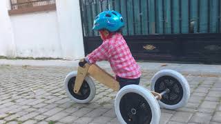 Wishbone 3-In-1 Balance Bike Assembling 14 Mos Reactions And First Ride