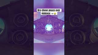 “Violence isn’t the answer!” Ahh play 💀 #fortnite #fortniteshorts #gaming