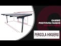 Pergola hikueru  pergola solaire photovoltaque telco