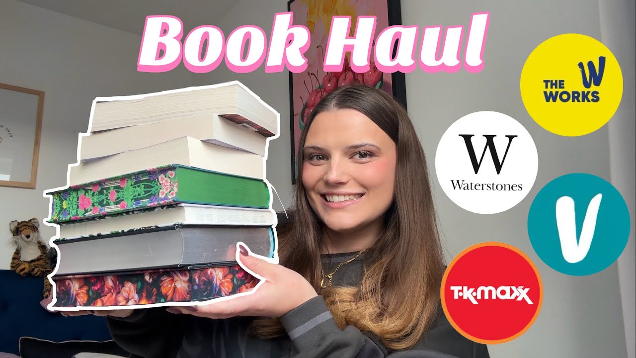 Book Haul! The Works, Waterstones, TK Maxx & Vinted🍂📚
