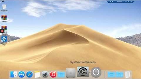 how to make windows 10/8 look like mac os