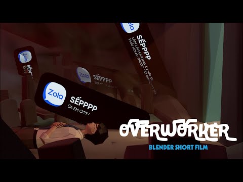 OVERWORKER | Blender Animated Short Film