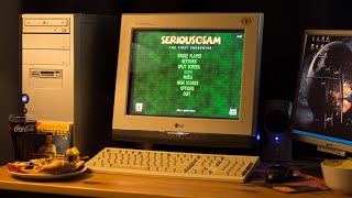 Launching Serious Sam: The First Encounter on Retro PC Build