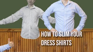 Tapper Your Dress Shirt The Proper Way | Tailor Teaches