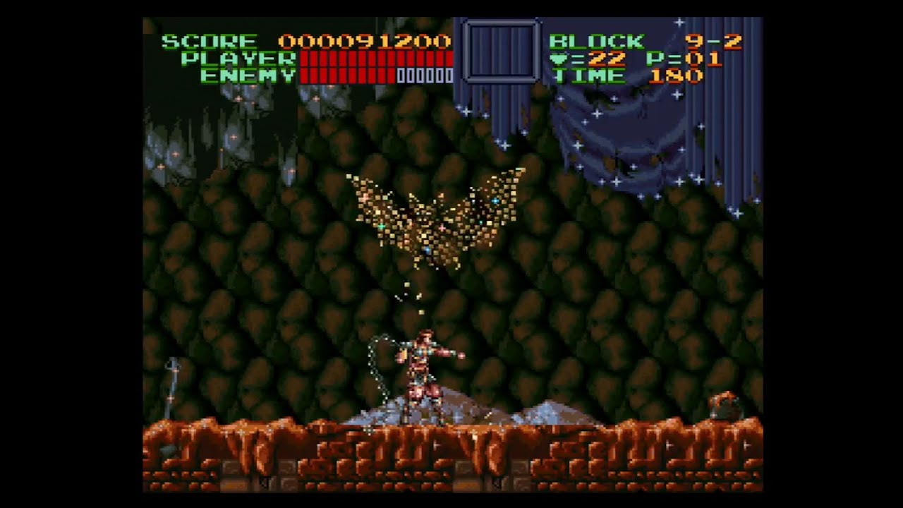 Zapf Bat - Super Castlevania IV Boss Battle - YouTube