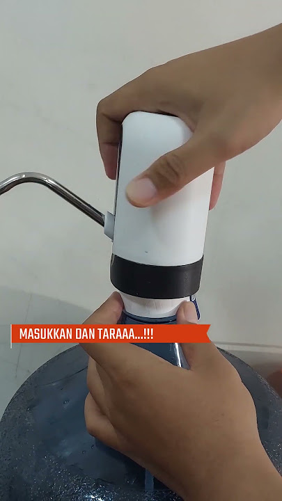 JARANG TAU! CARA PASANG POMPA GALON AIR YANG BENAR