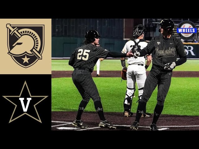 5 Vanderbilt vs Army Highlights (G1, 2/25)  2022 College Baseball  Highlights 