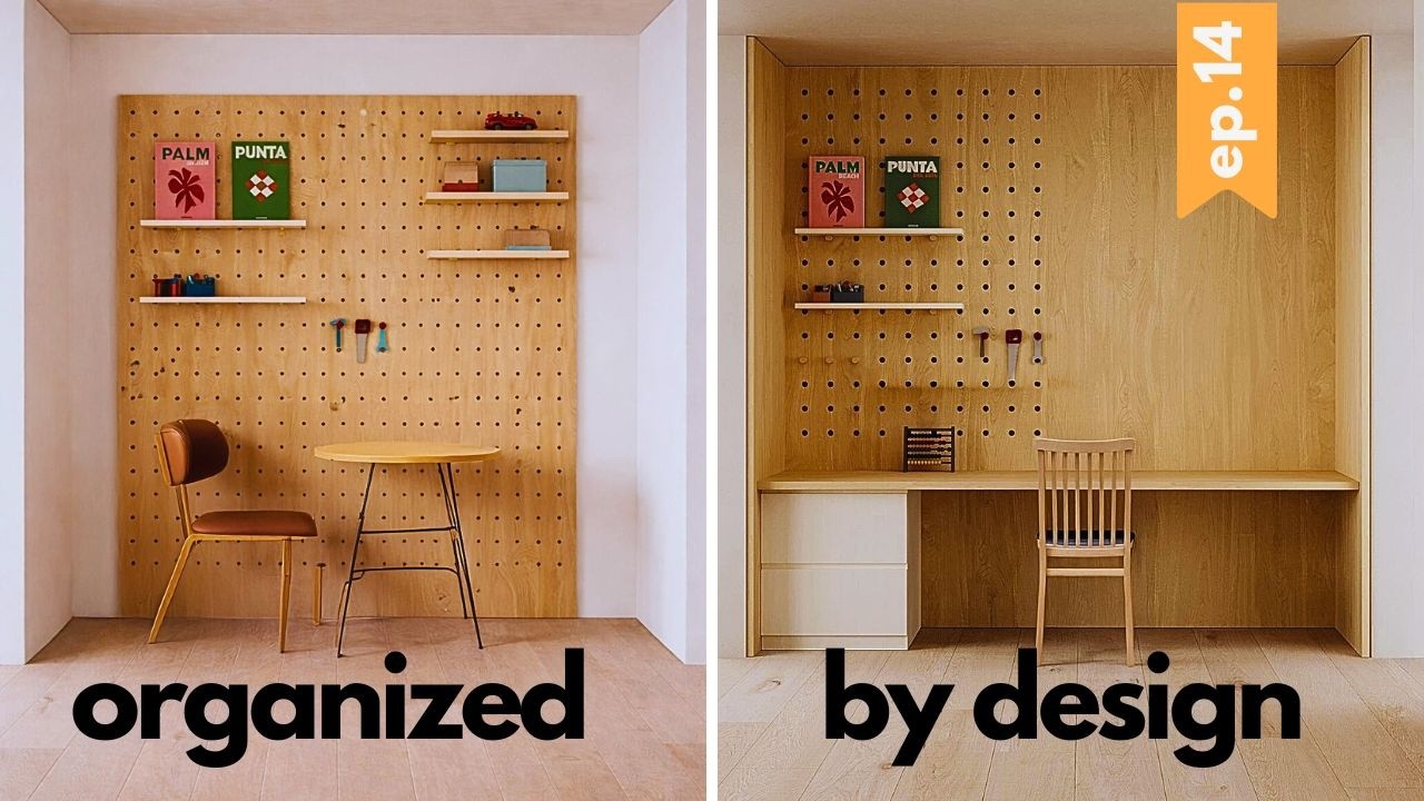 Organize Your Room Like an Architect | Workspace Redesign Ep.14 - YouTube