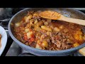 Home Cooking Like My Abuela's | RANCHERO BEEF WITH POTATOES | Bistec Ranchero Con Papas