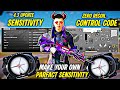 NEW UPDATE 4.3 CODE 🔥 PUBG MOBILE/BGMI SENSITIVITY SETTINGS 2026 | BEST SCOPE SENSITIVITY SETTING✅