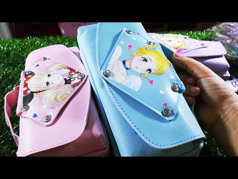 Bóp viết mới nhất hot nhất/Tổng hợp Hộp bút của shop Bé Út Chibi/Hộp bút nhung hologram có nước | bóp hologram