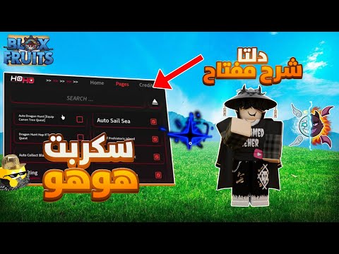 دلتا تحديث جديد مع سكربت هو هاك دلتا شرح كامل بلوكس فروت سكربت هوهو شرح مفتاح Roblox