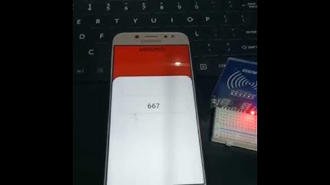 Menampilkan id kartu rfid ke aplikasi android menggunakan database firebase | Arduino tutorial #1