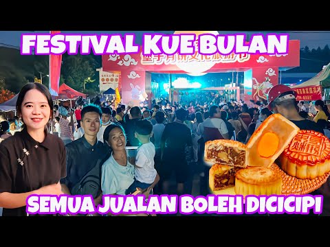 PERTAMA KALI DATANG KE FESTIVAL KUE BULAN CHINA TERNYATA RAMAI SEKALI