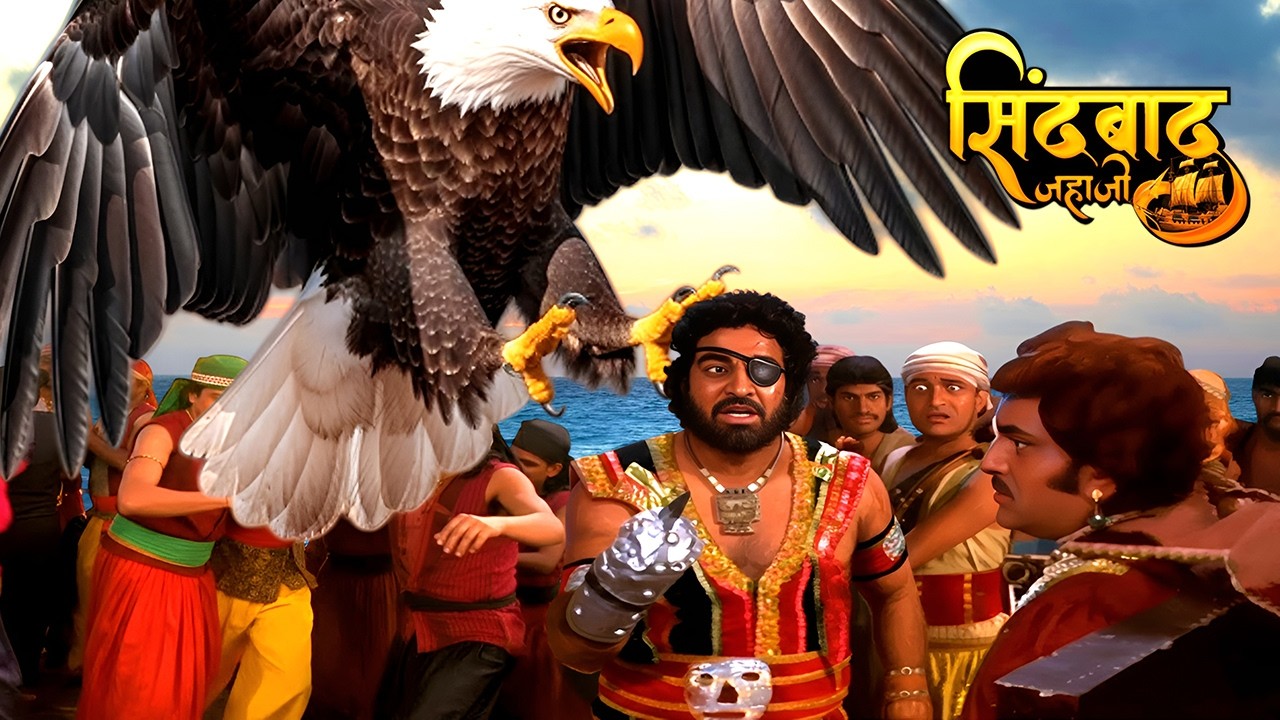 बाज़ ने डाकू कहरमान से बचाई सिंदबाद की जान | Sindbad Jahazi | Alif Laila Ep 95