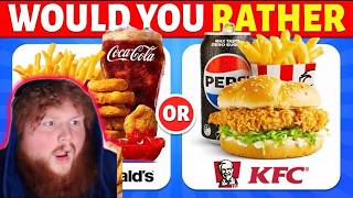 CaseOh Reacts to Quiz Would You Rather? & Watch How McDonalds Fries Are Made | BEST MOMENTS #2