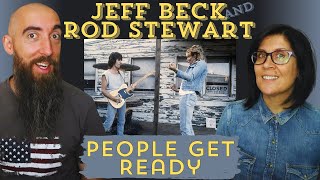 Jeff Beck, Rod Stewart - People Get Ready (REACTION) with my wife