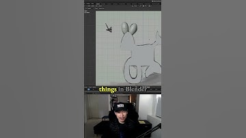 Use reference to guide for 3d model low poly character in Blender - 2.1: Nosy Tails