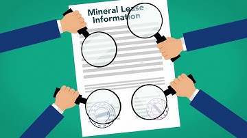 Mineral Rights Leases - Form and Function: Module 3 of 5