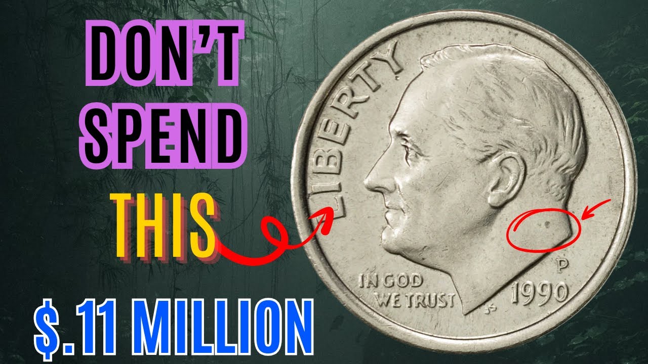 TOP 4 Most Expensive USA One Dime Coin| The Roosevelt Most Valuable  Dimes Worth Big Money