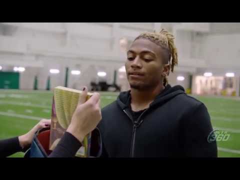 football score What's In Your Bag with Buster Skrine