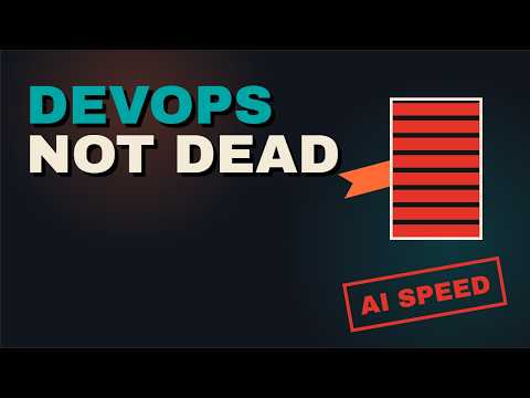 DevOps Is Not Dead. AI Exposes Bad DevOps.