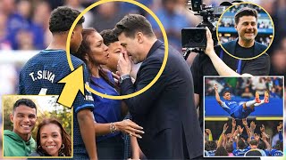 Thiago Silva Wife, Belle, RECONCILED with Pochettino on Final Day